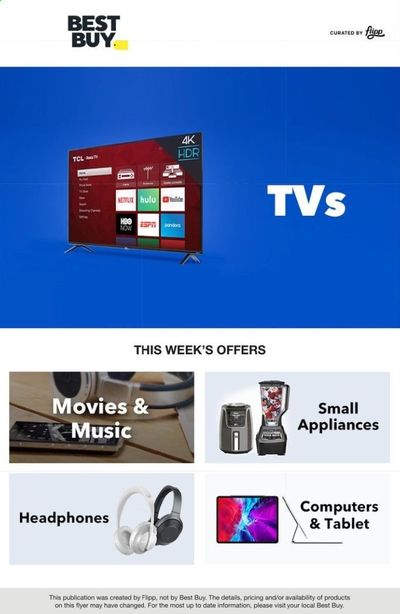 Best Buy Weekly Ad & Flyer April 20 to 27