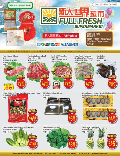 Full Fresh Supermarket Flyer December 2 to 8