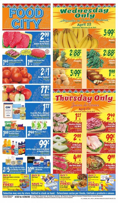Food City Weekly Ad & Flyer April 22 to 28