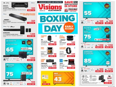 Visions Electronics Flyer December 2 to 8