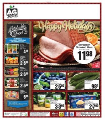 AG Foods Flyer December 2 to 8