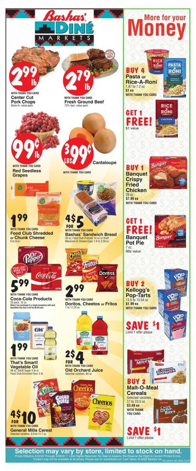 Bashas Weekly Ad & Flyer April 22 to 28