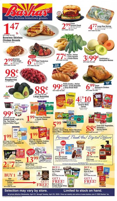 Bashas Weekly Ad & Flyer April 22 to 28