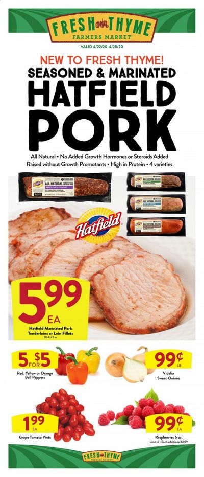 Fresh Thyme Weekly Ad & Flyer April 22 to 28