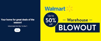 Walmart Canada Deals: Save Up to 50% OFF Warehouse Blowout + Up to 60% OFF Clearance