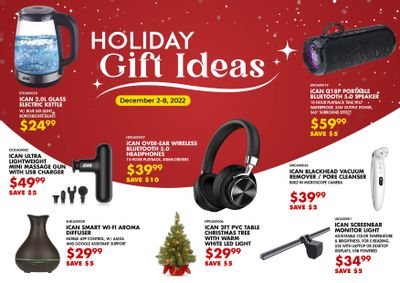 Canada Computers Holiday Gift Ideas Flyer December 2 to 8