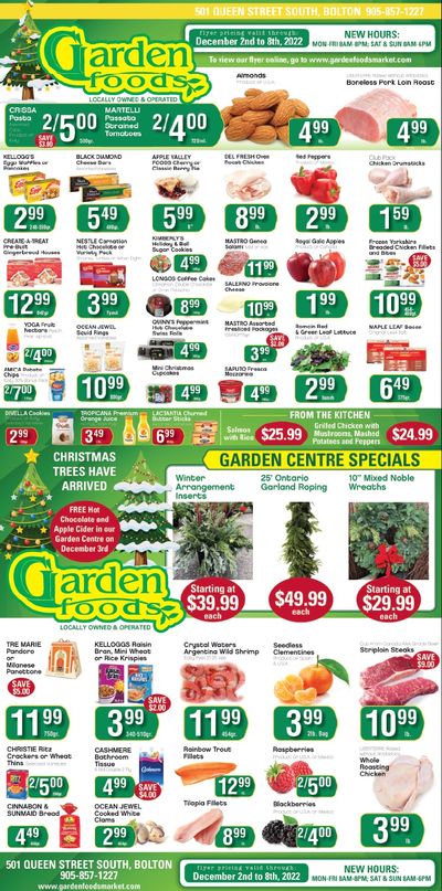 Garden Foods Flyer December 2 to 8