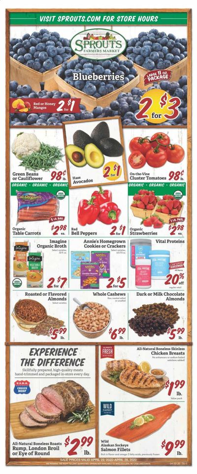 Sprouts Weekly Ad & Flyer April 22 to 28
