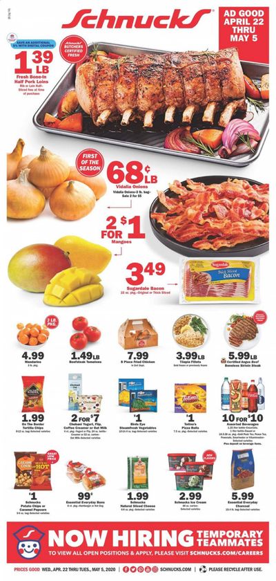 Schnucks Weekly Ad & Flyer April 22 to May 5