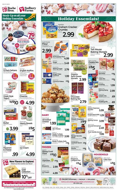 Roche Bros. (MA) Weekly Ad Flyer Specials December 2 to December 8, 2022