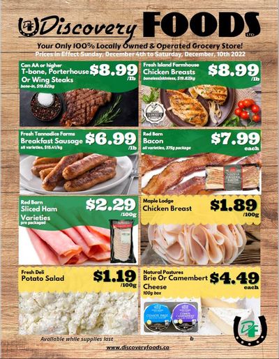 Discovery Foods Flyer December 4 to 10