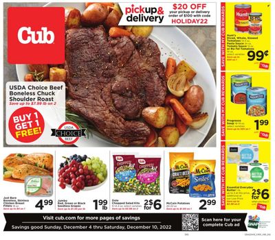 Cub Foods (MN) Weekly Ad Flyer Specials December 4 to December 10, 2022
