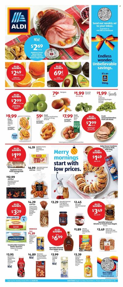 ALDI (MI, MN, NJ, NY, PA, VT) Weekly Ad Flyer Specials December 4 to December 10, 2022