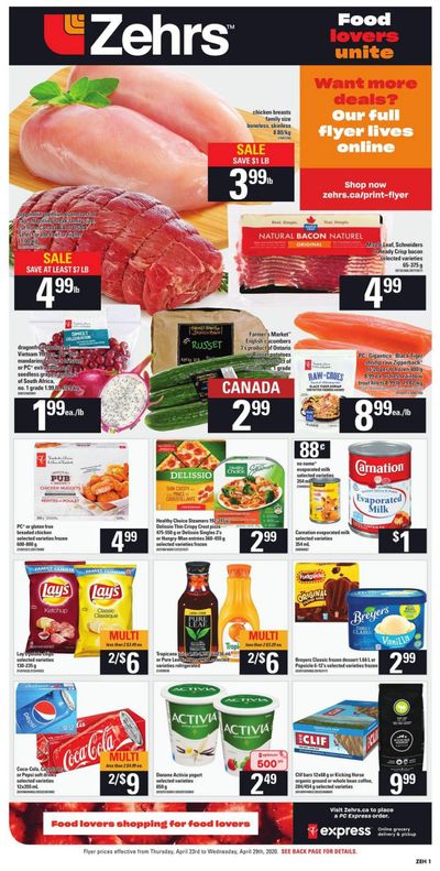 Zehrs Flyer April 23 to 29