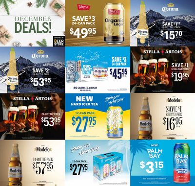 The Beer Store December Deals Flyer December 5 to 31