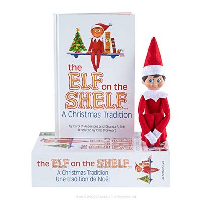 The Elf on the Shelf Box Set - Boy Light - Bilingual Packaging, English Book - Series 3, Multi Color $26.99 (Reg $42.99)