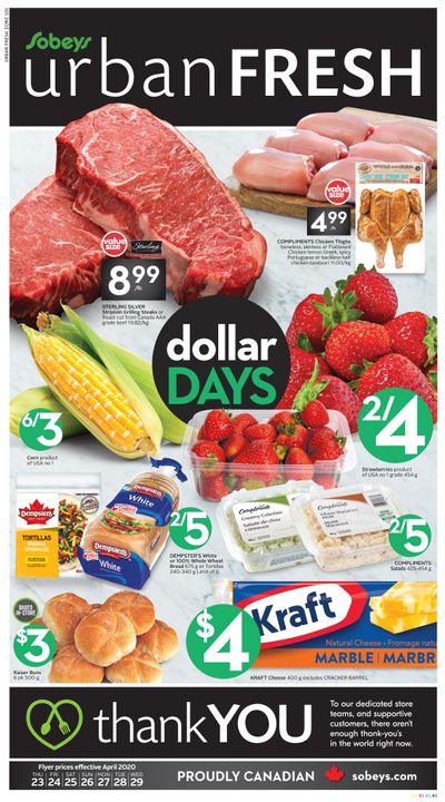 Sobeys Urban Fresh Flyer April 23 to 29