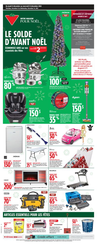 Canadian Tire (QC) Flyer December 8 to 14