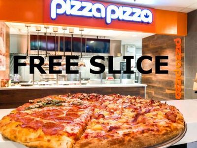 Pizza Pizza (Ontario) 🍕 FREE 🍕 Pizza Slice December 6th, 2022 *HOT*