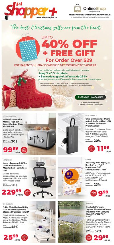 Shopper Plus Flyer December 6 to 13