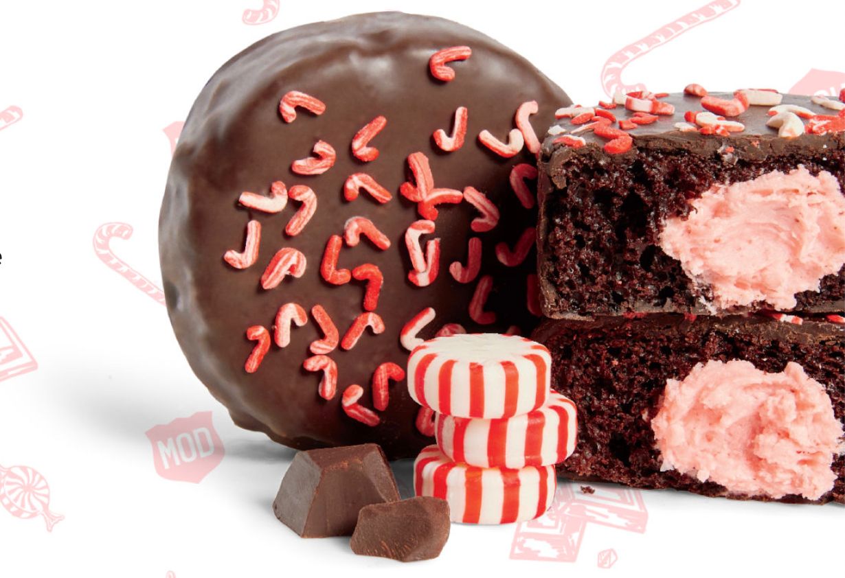 The Chocolate Peppermint No Name Cake Brings the Festive Spirit at MOD Pizza