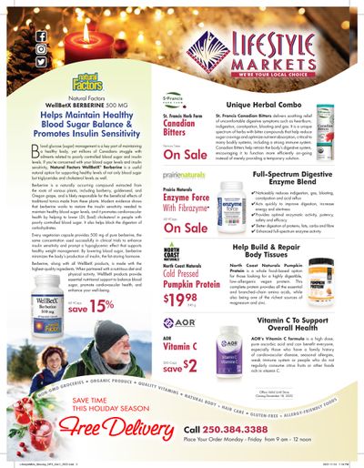Lifestyle Markets Monday Magazine Flyer December 1 to 18