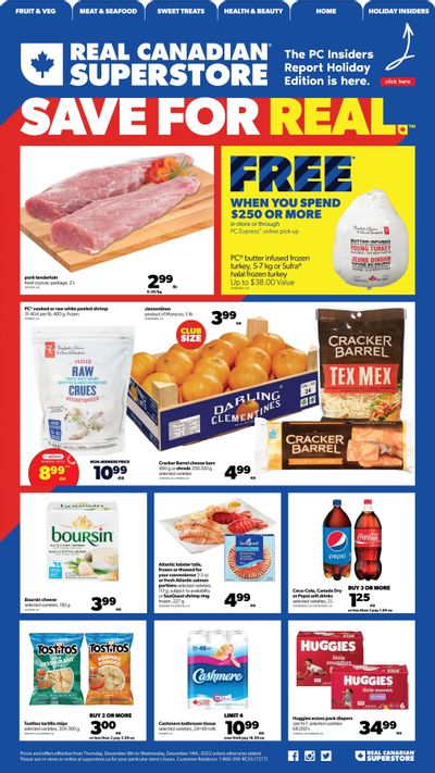 Real Canadian Superstore (ON) Flyer December 8 to 14