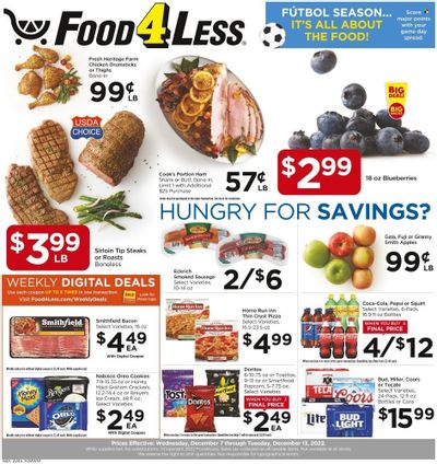 Food 4 Less (IL) Weekly Ad Flyer Specials December 7 to December 13, 2022