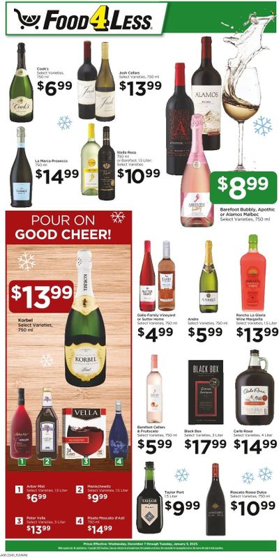 Food 4 Less (IL) Weekly Ad Flyer Specials December 7 to January 3, 2023
