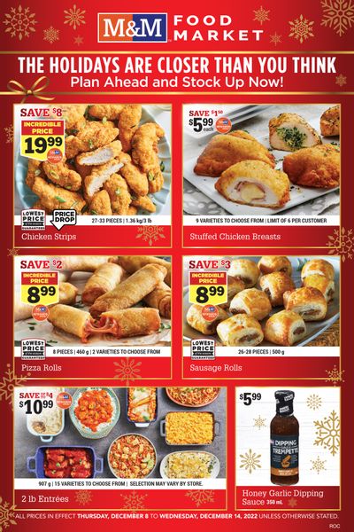 M&M Food Market (Atlantic & West) Flyer December 8 to 14