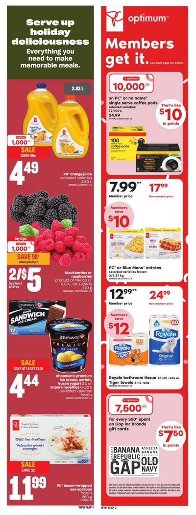 Loblaws City Market (West) Flyer December 8 to 14