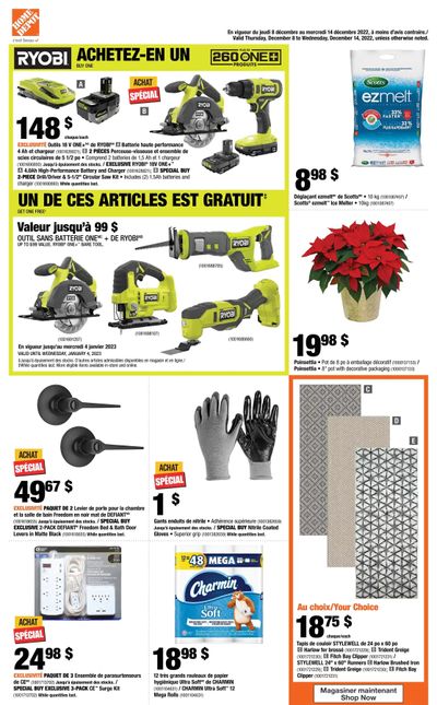 Home Depot (QC) Flyer December 8 to 14