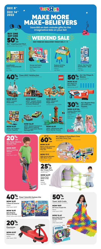 Toys R Us Flyer December 8 to 14