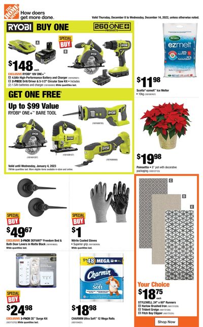 Home Depot (BC) Flyer December 8 to 14