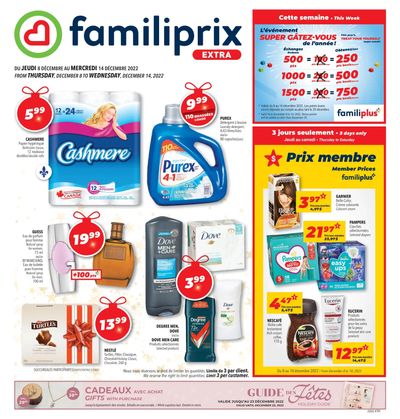 Familiprix Extra Flyer December 8 to 14