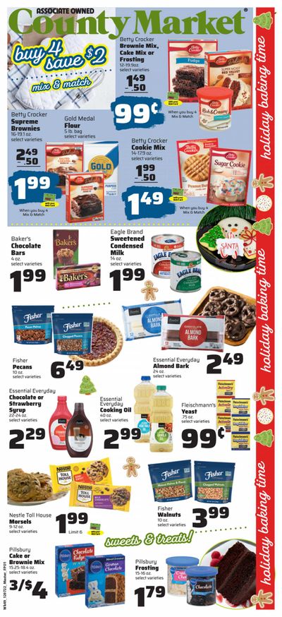 County Market (IL, IN, MO) Weekly Ad Flyer Specials December 7 to December 13, 2022