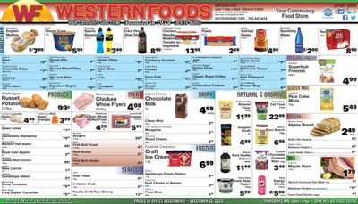Western Foods Flyer December 7 to 13