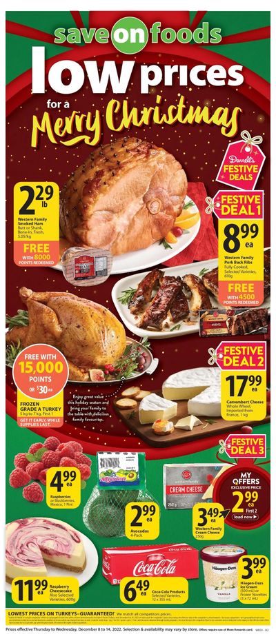 Save on Foods (AB) Flyer December 8 to 14