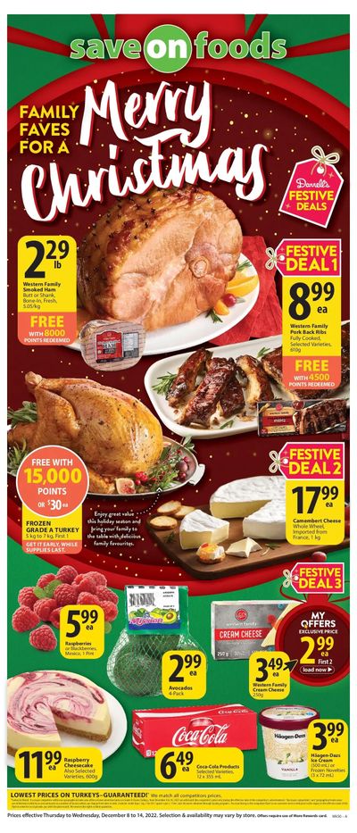 Save on Foods (BC) Flyer December 8 to 14