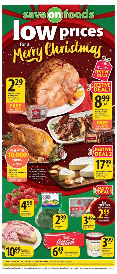 Save on Foods (SK) Flyer December 8 to 14