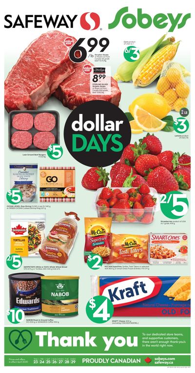 Sobeys (West) Flyer April 23 to 29