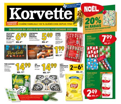 Korvette Flyer December 8 to 14