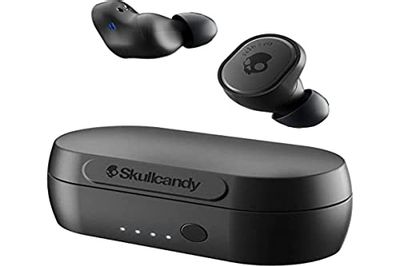 Skullcandy Sesh Evo True Wireless In-Ear Bluetooth Earbuds Compatible with iPhone and Android / Charging Case and Microphone / Great for Gym, Sports, and Gaming IP55 Water Dust Resistant - Black $49.99 (Reg $79.99)