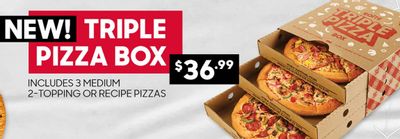Pizza Hut Canada: Triple Treat Box $36.99 & My Box $10