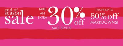 Kate Spade Canada End of Season Sale: Save Extra 30% OFF Sale Styles + Up to 50% OFF Markdowns