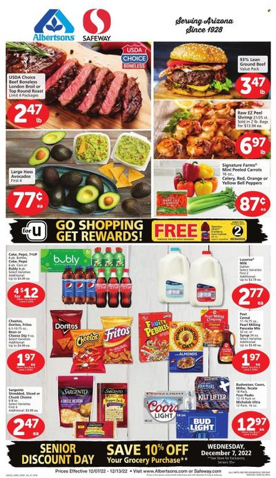 Safeway (AZ, CO, ID, MT, NE, NM) Weekly Ad Flyer Specials December 7 to December 13, 2022