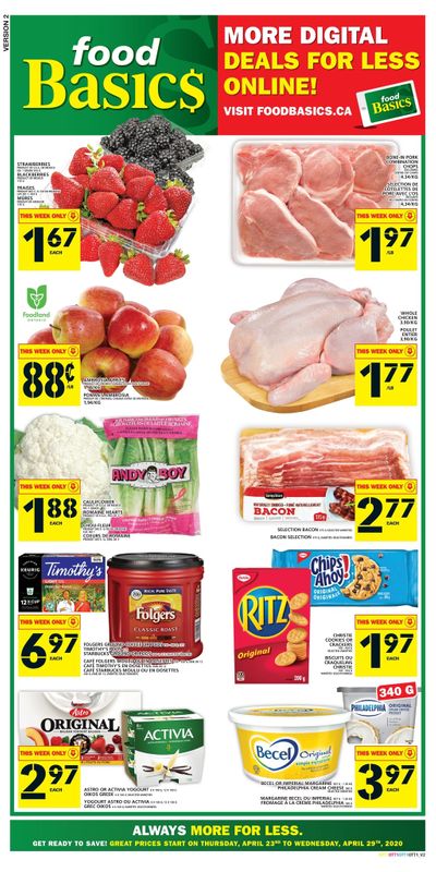 Food Basics (Ottawa Region) Flyer April 23 to 29