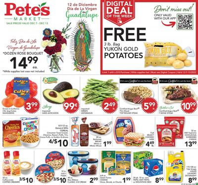 Pete's Fresh Market (IL) Weekly Ad Flyer Specials December 7 to December 13, 2022