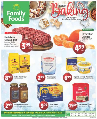 Family Foods Flyer December 8 to 14