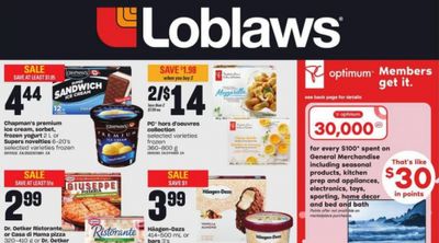 Loblaws Ontario: 30,000 PC Optimum Points for Every $100 Spent on General Merchandise December 8th -14th